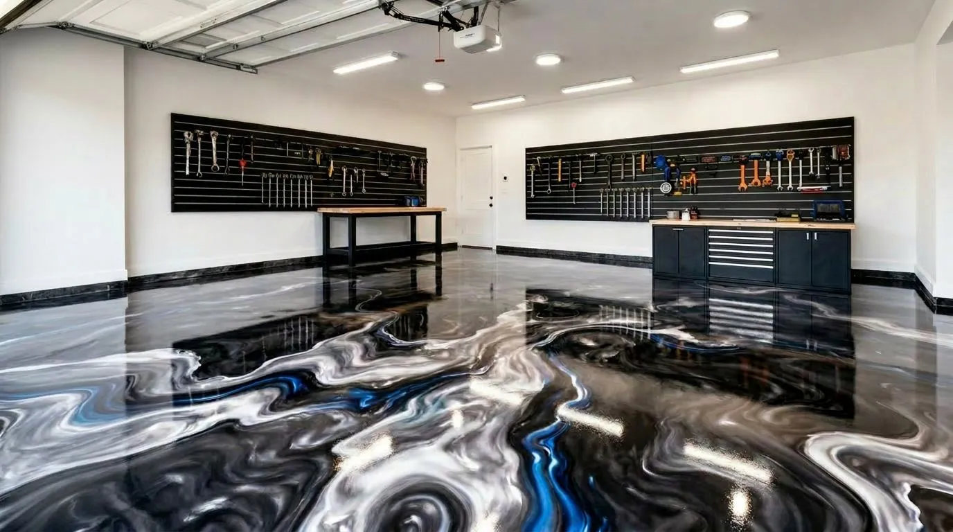 Metallic Epoxy Floors in Memphis TN